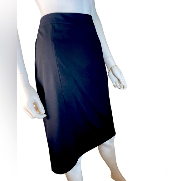 Lafayette 148 New York Midnight Pencil Skirt - Picture 3 of 13